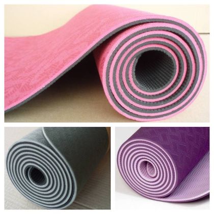 Yoga mat TPE Long mat podložka na cvičení - délka 181 cm