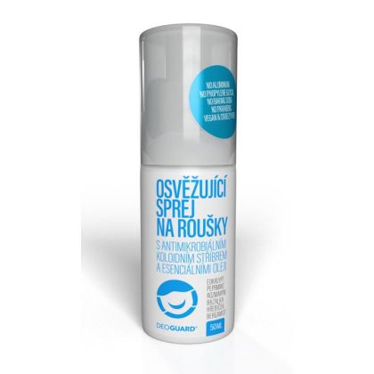 Deoguard Osvěžující sprej na roušky s koloidním stříbrem 50 ml