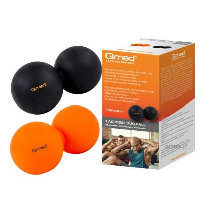 Qmed Masážní míček LACROSSE dvojitý DuoBall