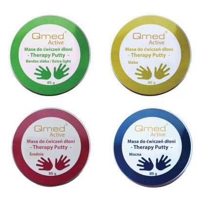 Qmed Terapeutická hmota ideální pro rehabilitaci rukou a prstů