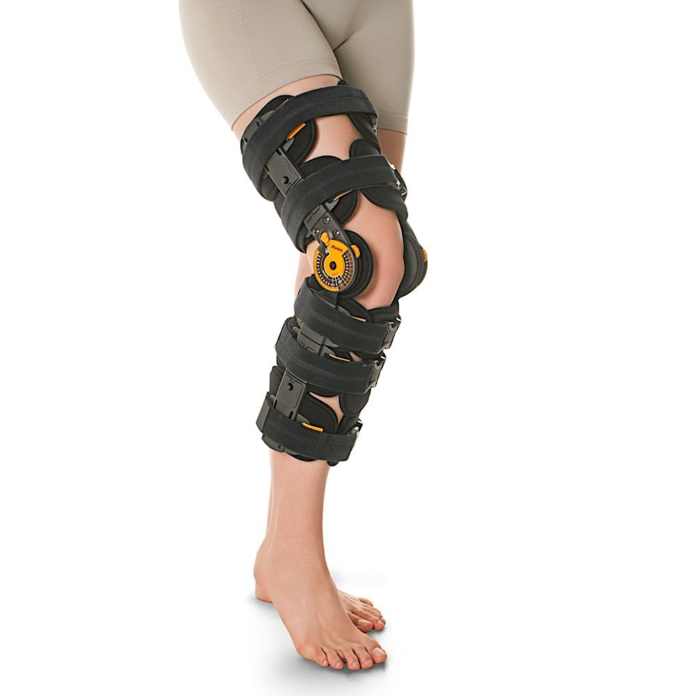 Qmed RUSH - pooperační kolenní ortéza s kloubem