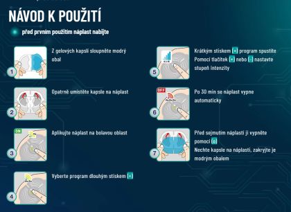 Urgo Elektroterapie proti bolesti dobíjecí náplast