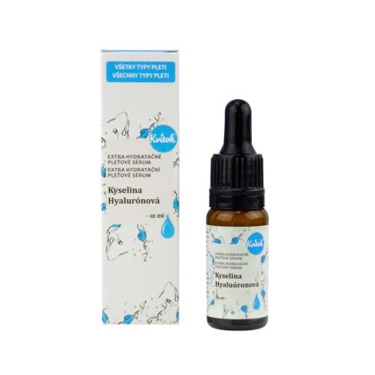 Kvitok Pleťové sérum - Kyselina Hyaluronová 10 ml