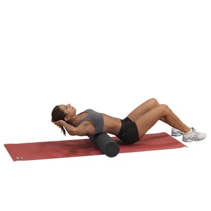 beUnik Pilates roller cvičební válec 60 cm x 15 cm