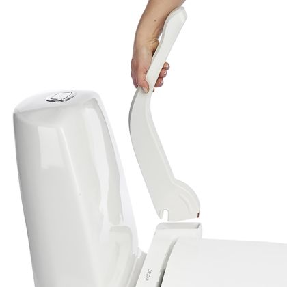 Etac MY-LOO Fixed toaletní nástavec s víkem a madly