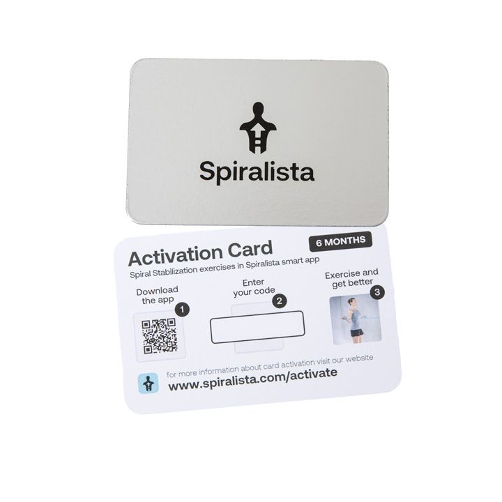 Obrázek 2. produktu Spiralista - Spirální stabilizace v mobilní aplikaci - 6 měsíců