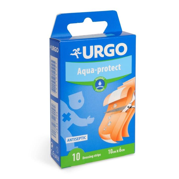 Urgo Aqua protect omyvatelná náplast 10cm x 6cm 10 ks