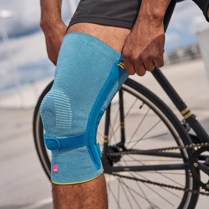 Obrázek 2. produktu medi Genumedi PSS lyons blue - kolenní bandáž