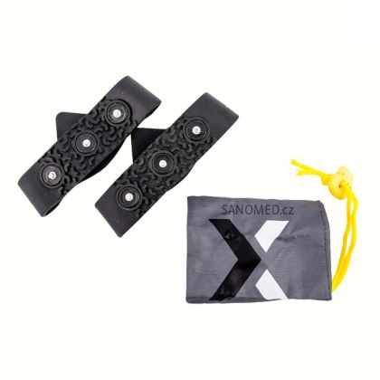 TRAXOLE mini nesmeky - černé protiskluzové návleky