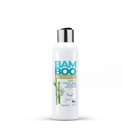 Nanolab BAMBOO Gold Sport antibakteriální prací gel