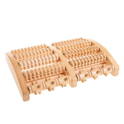 Sanomed Dřevěná podložka na masáž nohou