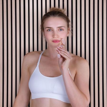 yellowSPORT Face roller - růženín