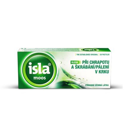 ISLA Moos bylinné pastilky 30 tablet