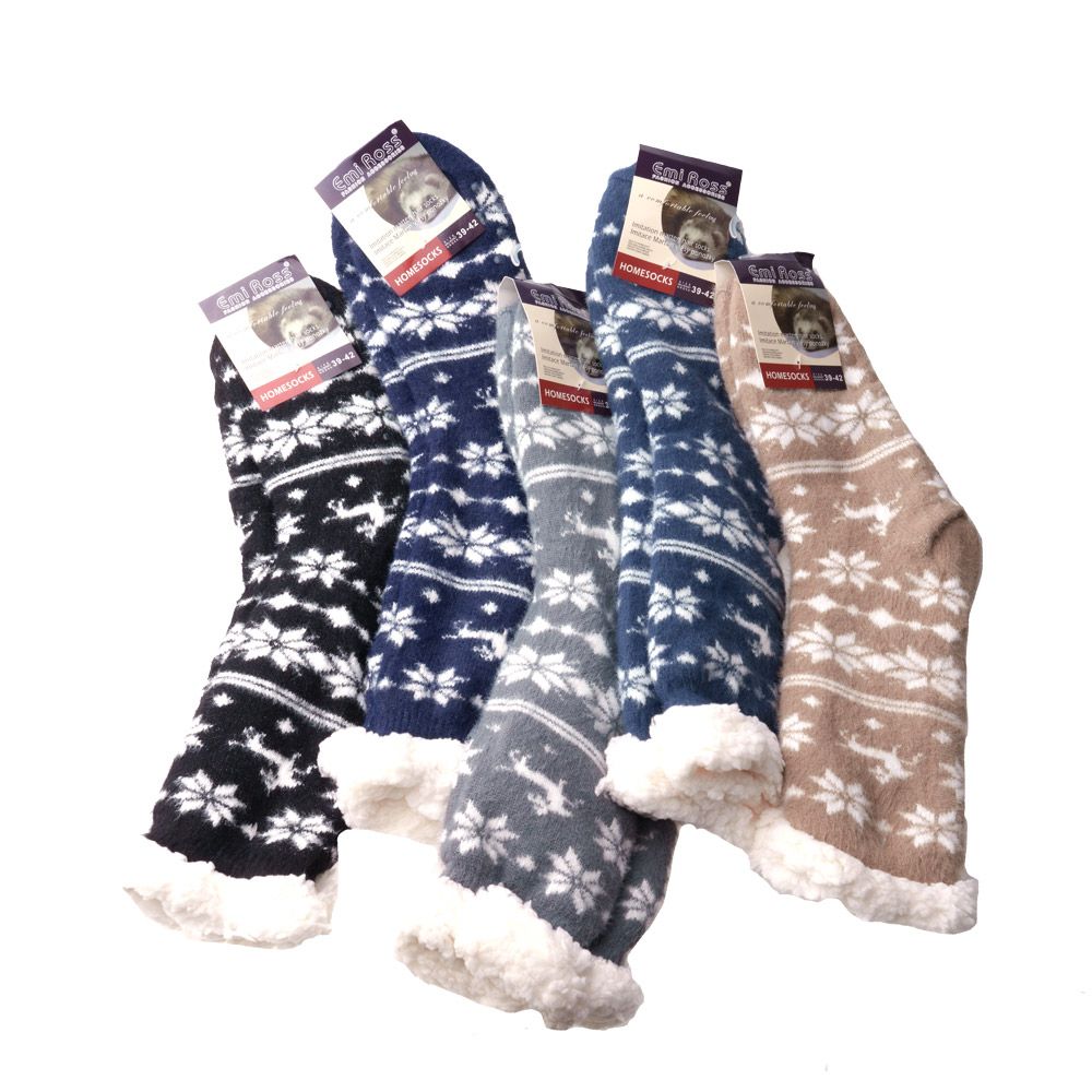 Emi Ross - pánské domácí hřejivé ponožky