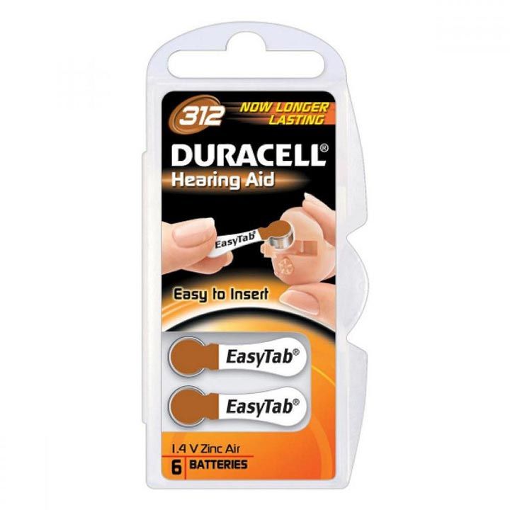 Duracell DA312 PR41 batéria do načúvadiel 6ks