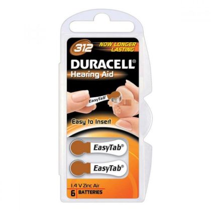 Duracell DA312 PR41 batéria do načúvadiel 6ks