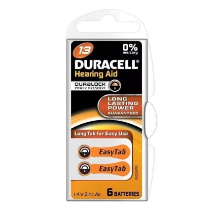 Duracell DA13 PR48 batéria do načúvadiel 6ks