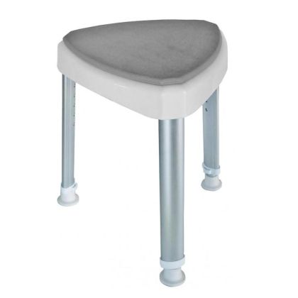 Mobilex Stolička do sprchy rohová s měkkým podsedákem