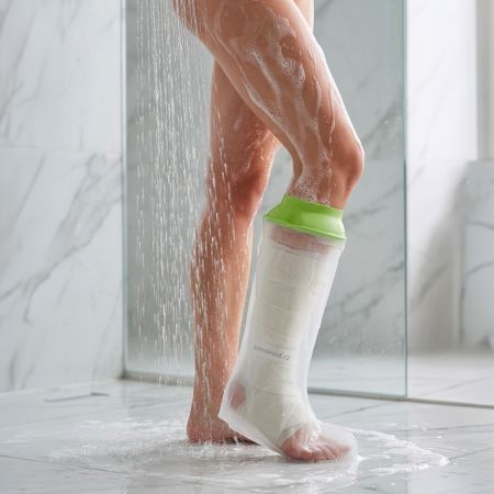 Cryopush Vodotěsný návlek na sádru do sprchy na nohu ke koleni