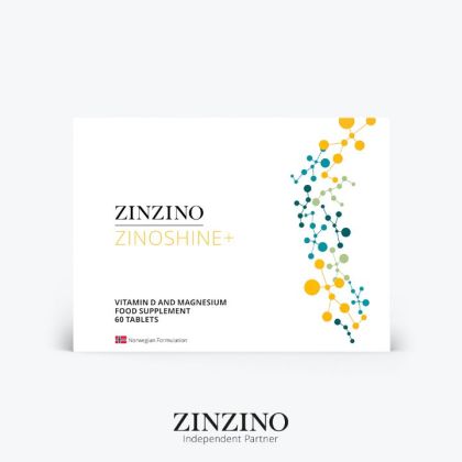 Zinzino ZinoShine+ hořčík a vitamín D3 - 60 tbl