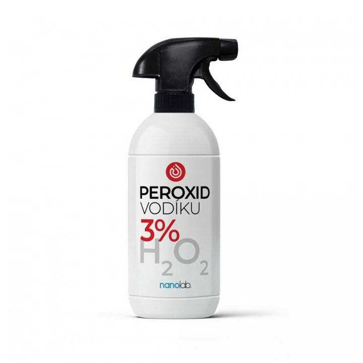 Nanolab Peroxid vodíku 3% ve spreji - 500 ml