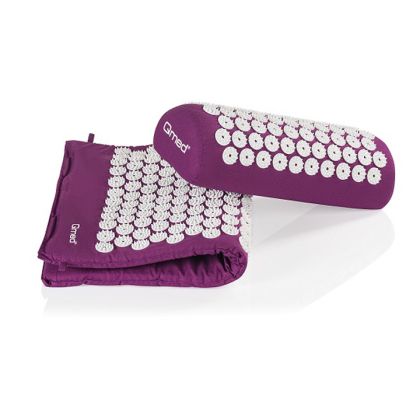 Qmed Akupresurní podložka - sada s polštářkem