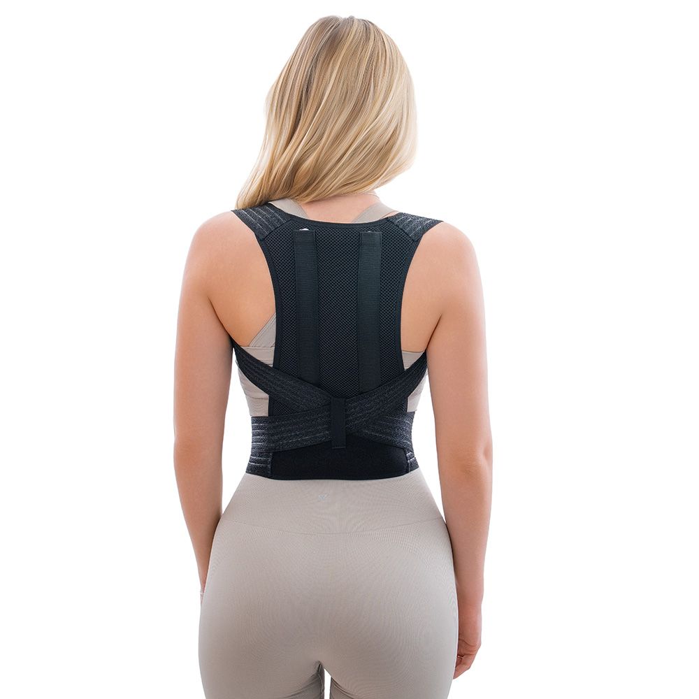 Sanomed 456 - rovnač zad, černý, UNI