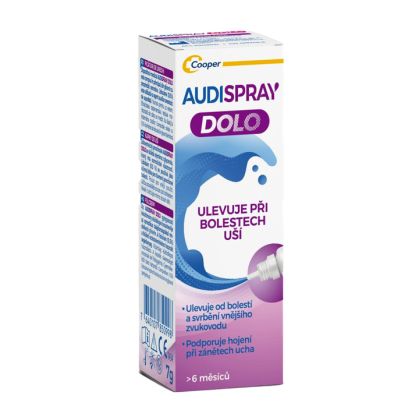 Audispray Dolo ušní kapky 7g