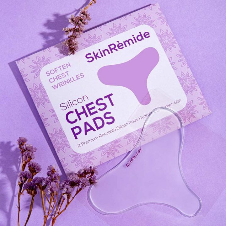 SkinRémide silikonové polštářky na vrásky na dekoltu 2 ks