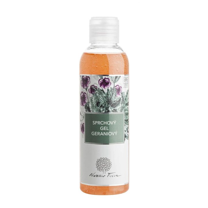 Nobilis Tilia Sprchový gel Geraniový, 200 ml