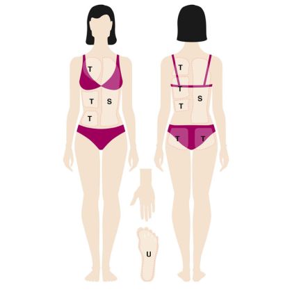 Iplikátor nafukovací turmalínový D4T velký fólie 38 cm x 68 cm