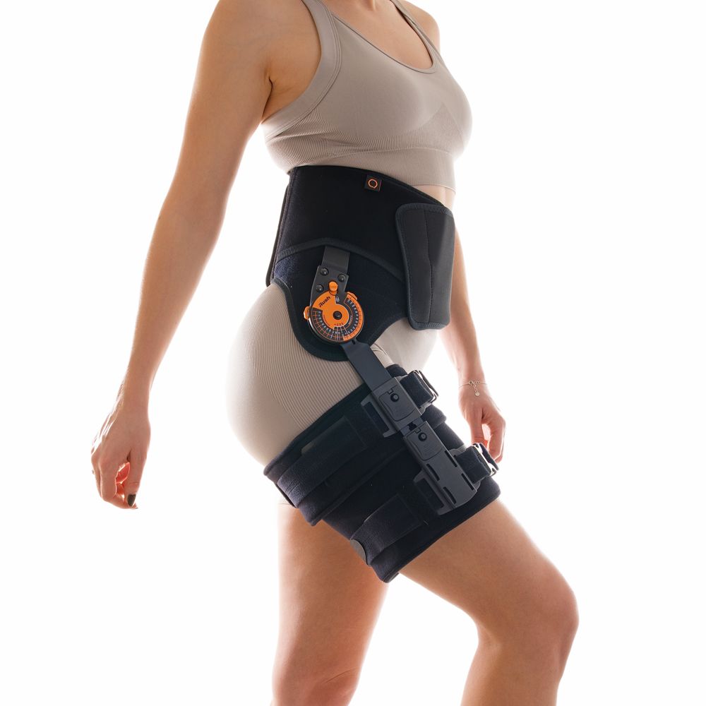 Qmed HIP RUSH - lehká kyčelní ortéza s kloubem