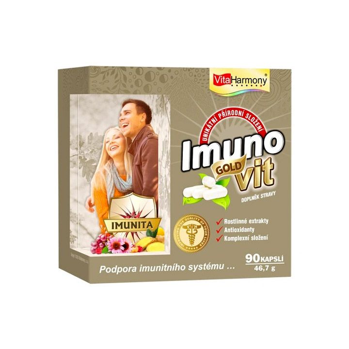 VitaHarmony Imunovit Gold - 90 cps.