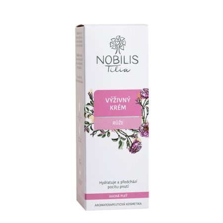 Nobilis Tilia Výživný krém Růže, 50 ml