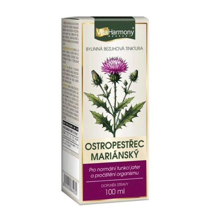 Vitaharmony Tinktura Ostropestřec mariánský - 100 ml