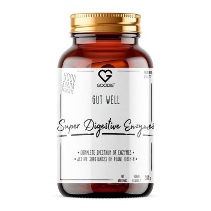 Goodie Gut Well - Super Digestive Enzymes - kapsle 90 ks