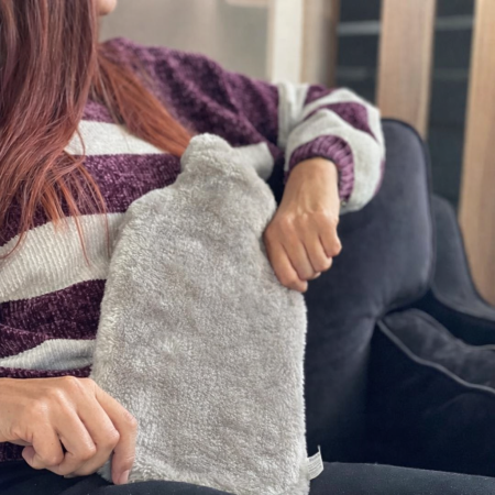 Ruhhy Láhev zahřívací termofor s fleecovým obalem  1,8 l