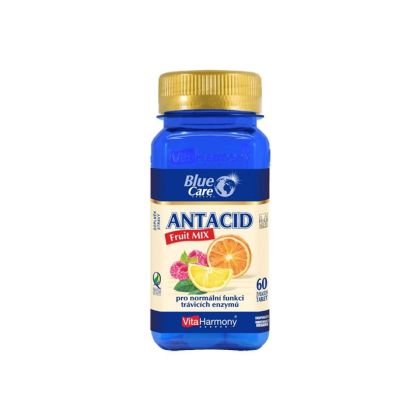 VitaHarmony Antacid Fruit Mix 60 žvýkacích tablet