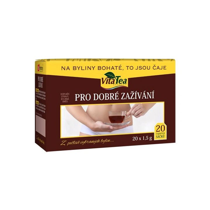 VitaTea Čaj pro dobré zažívání 20 sáčků 1,5 g