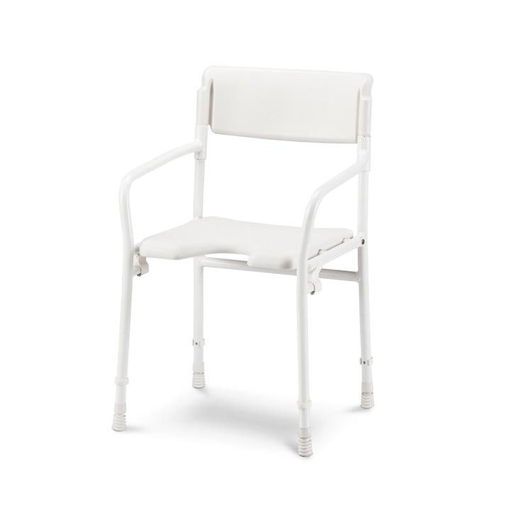 Meyra DUBASTAR skládací stolička do sprchy se zádovou opěrou -  3016722