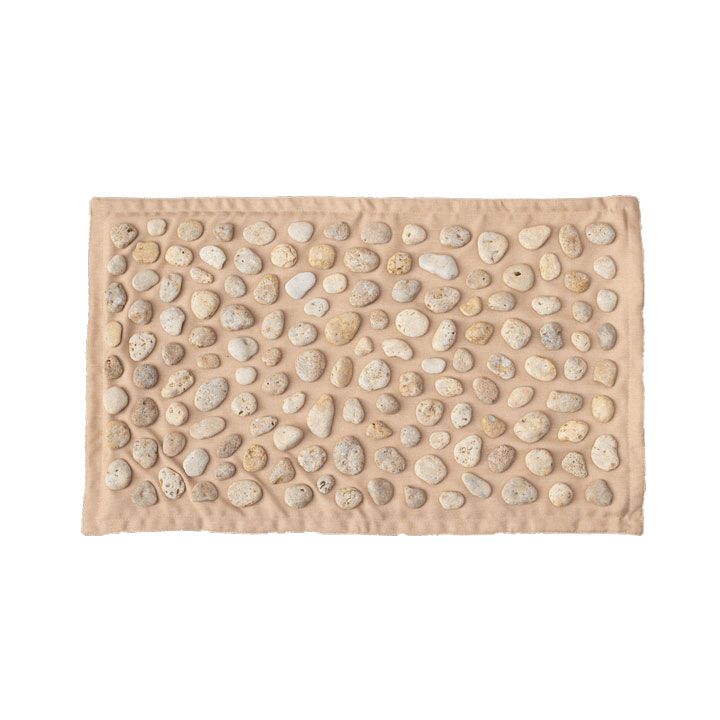 Ortek Soft Masážní ortopedická podložka s přírodními oblázky 74x44 cm