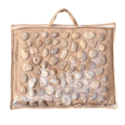 Ortek Soft Masážní ortopedická podložka s přírodními oblázky 74x44 cm