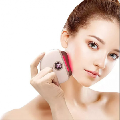 Ortek Mikroproudový masér na obličej Gua Sha - zvedání a zmírnění otoků