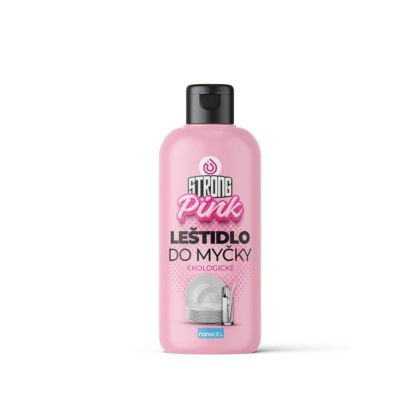 Nanolab Pink STRONG Extra účinné LEŠTIDLO do myčky 500 ml