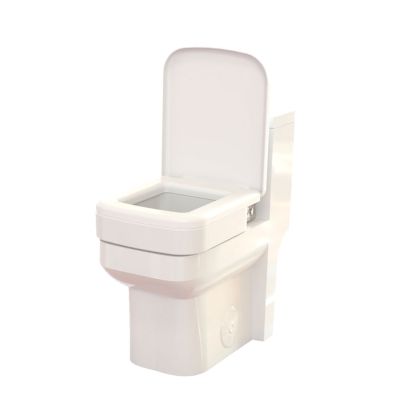 DMA Ashby Lift Straight 66394 Nástavec na WC 7,5 cm hranatý