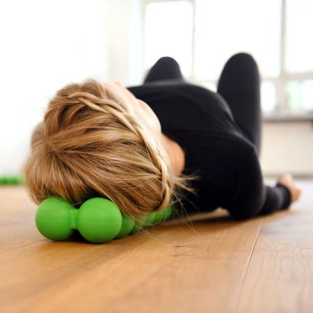 Sissel Spinefitter cvičební pomůcka, barva černá