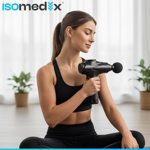 Obrázek 3. produktu Malatec Masážní pistole Isomedix 26441+12 nástavců