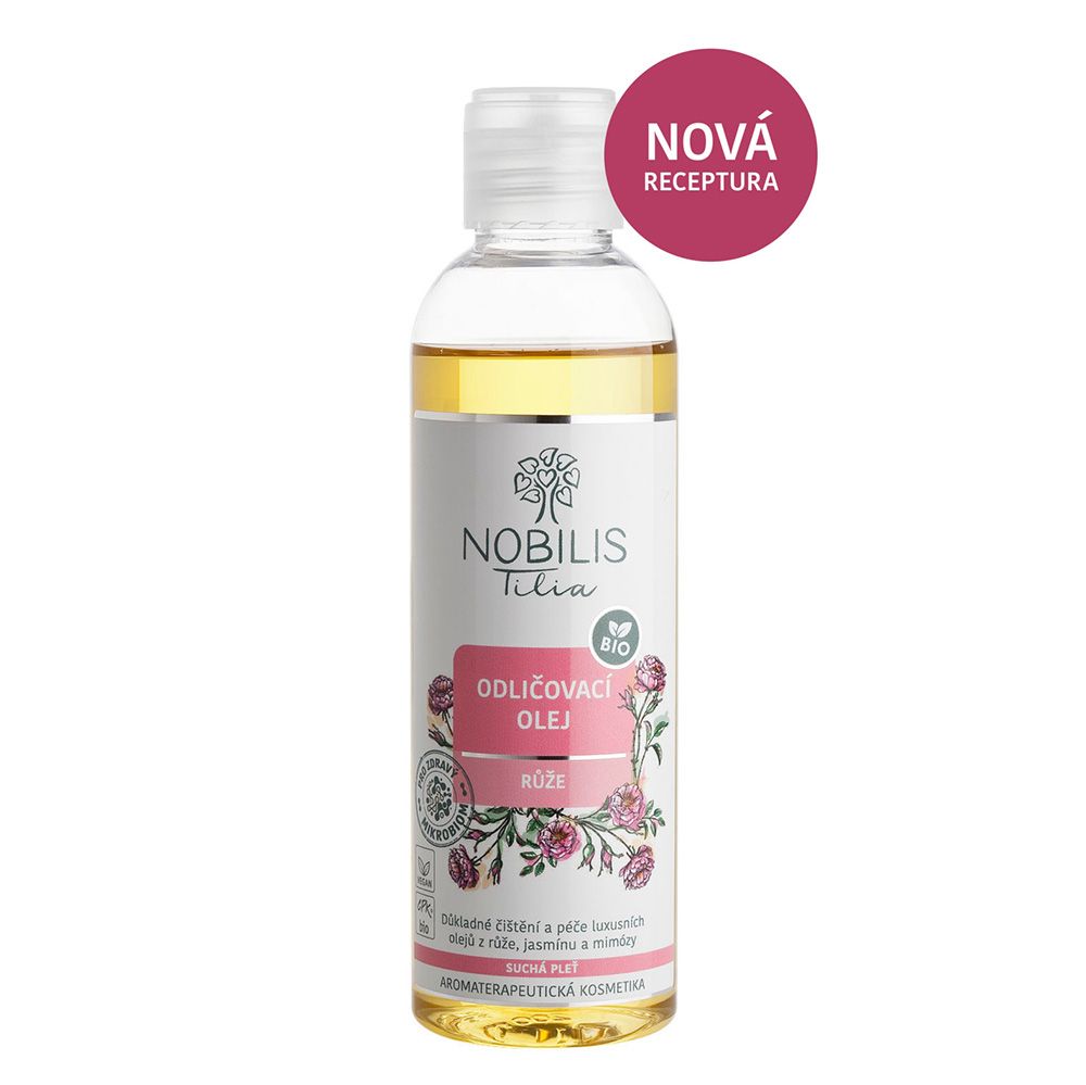 Nobilis Tilia Odličovací olej Růže, 200 ml