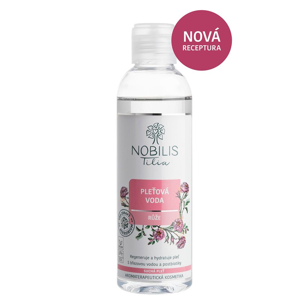 Nobilis Tilia Pleťová voda Růže, 200 ml