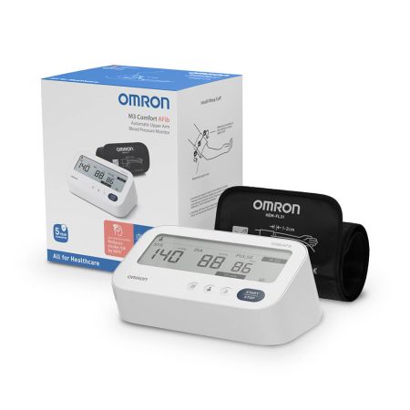 Omron M3 Comfort s AFib digitální tonometr + síťový zdroj